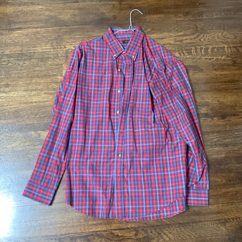 Arrow Long Sleeve Button Up - Medium